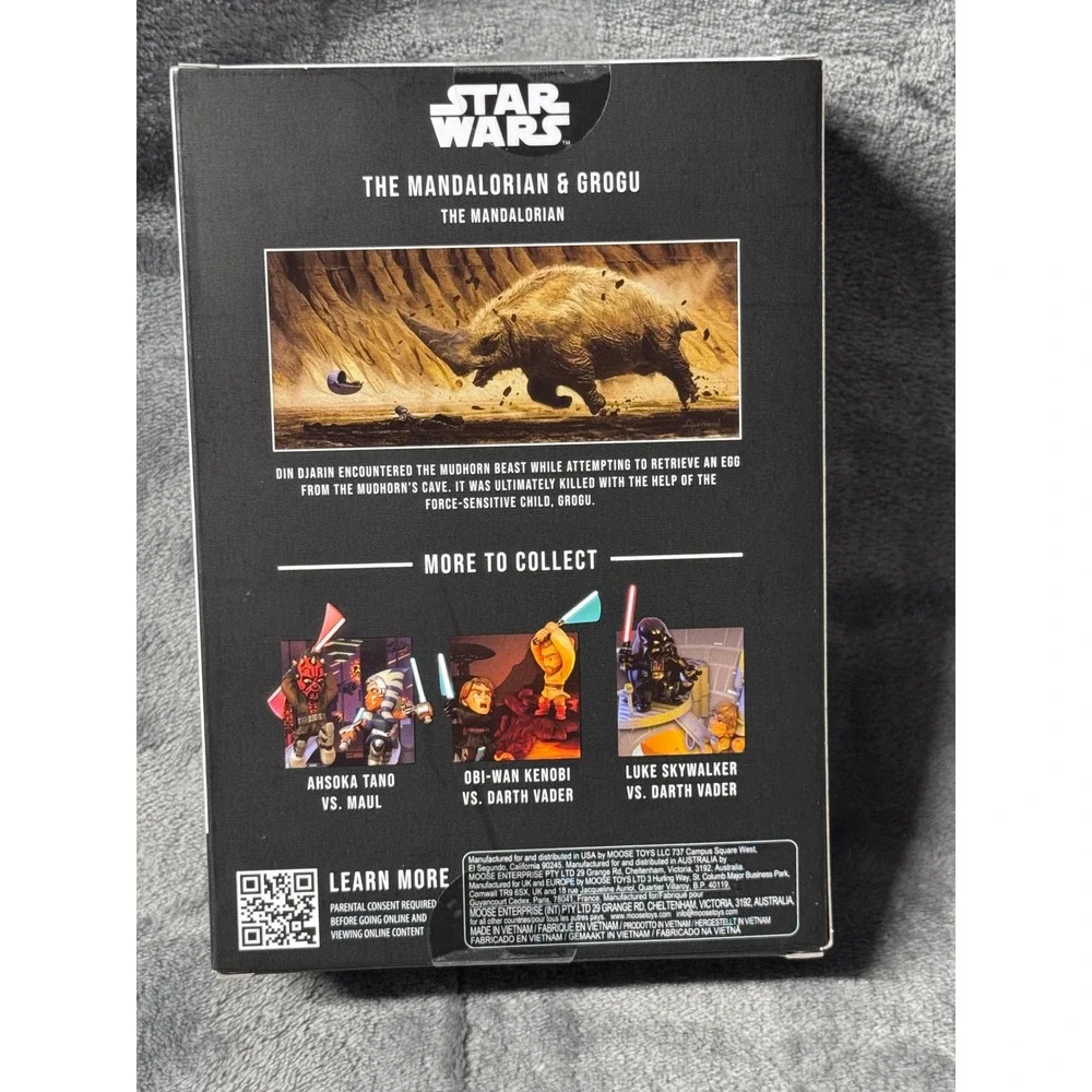 Star Wars FANDROP SW03 The Mandalorian & Grogu Moose Toys Diorama New Artifact